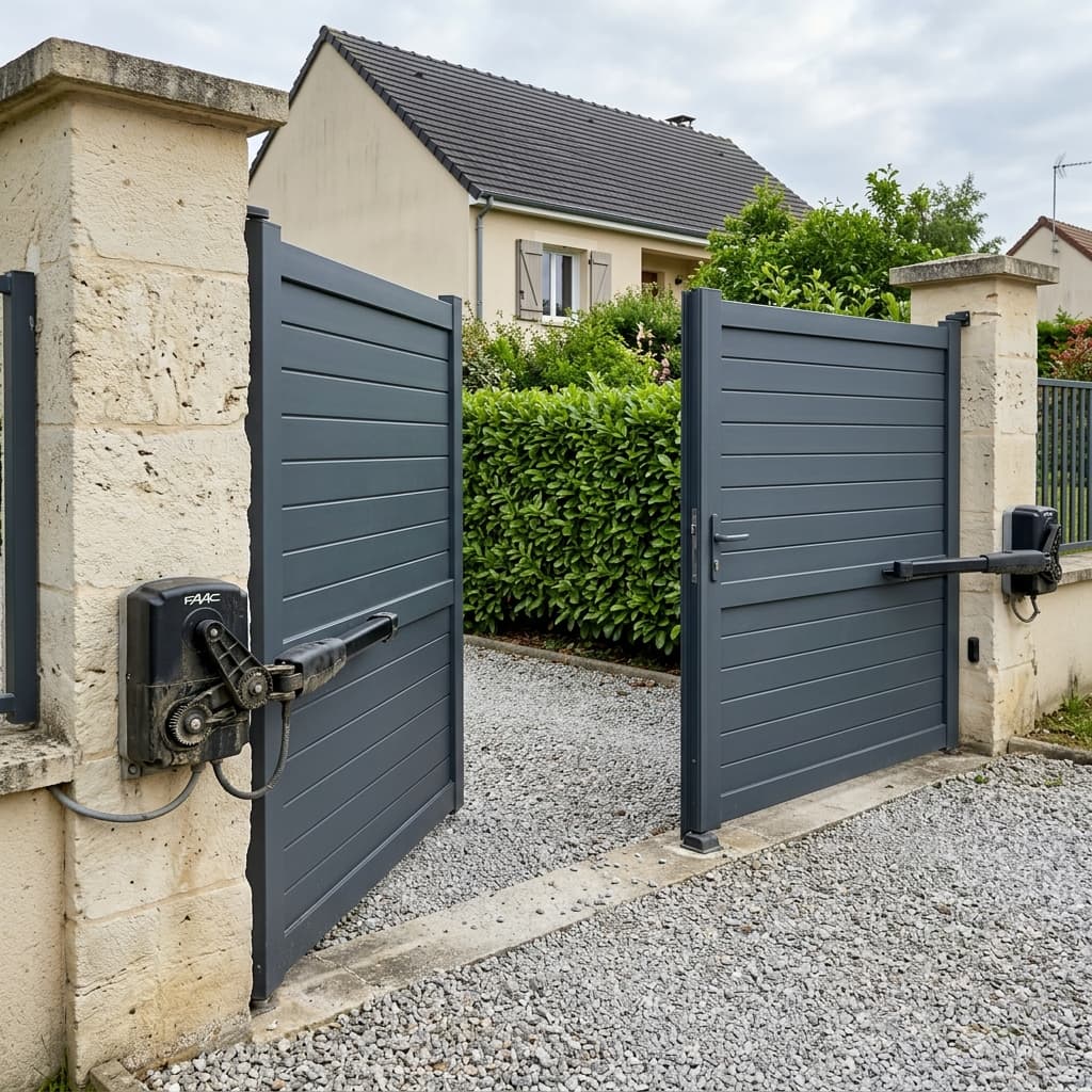 Portail électrique battant qui ne s'ouvre pas : solutions