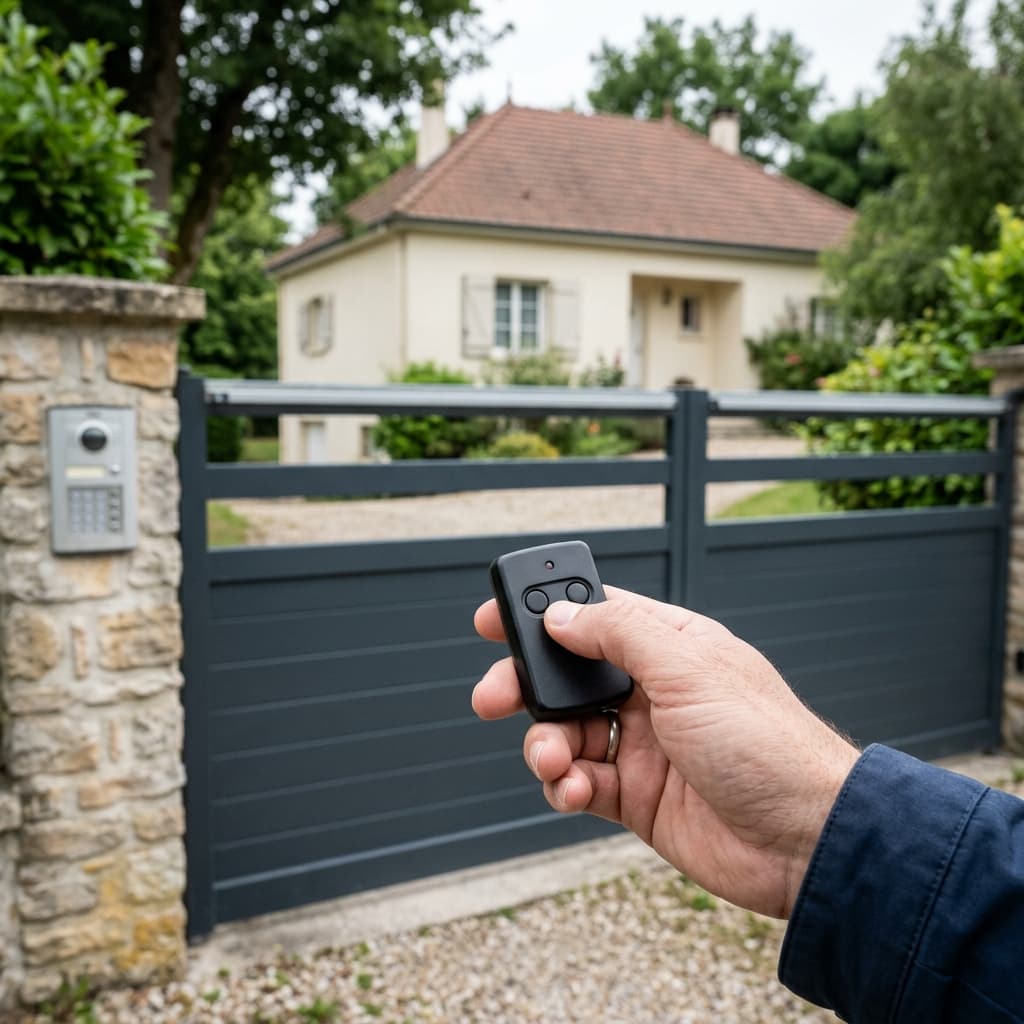 Portail ne s'ouvre plus avec la télécommande : que faire ?
