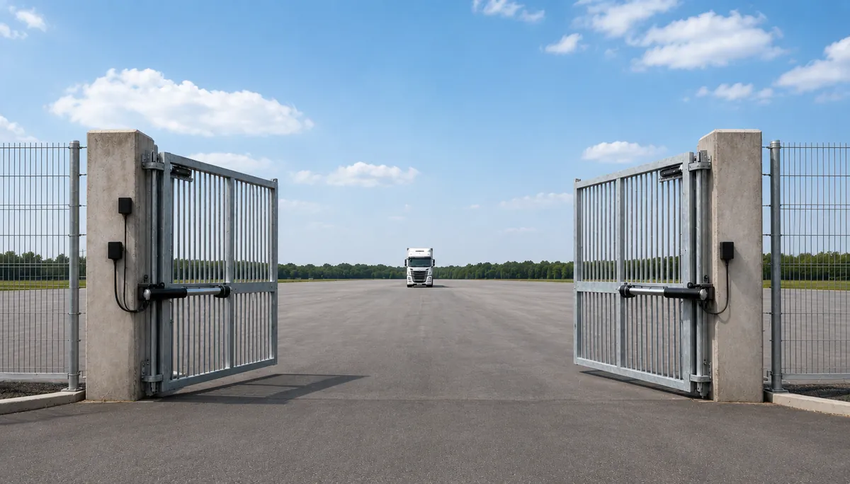Portail industriel : coulissant ou battant ? Le guide