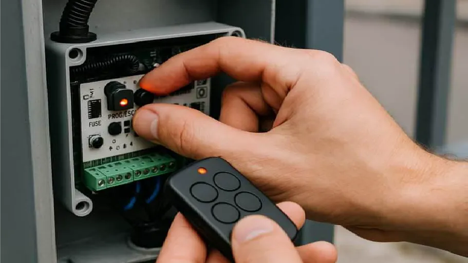 Programmer une télécommande de portail : guide pas à pas