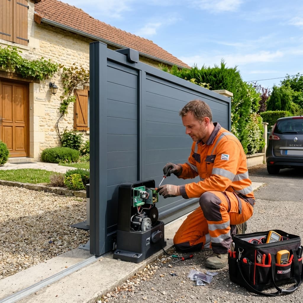 Intervention Xpert Maintenance sur un accès automatique à Montreuil