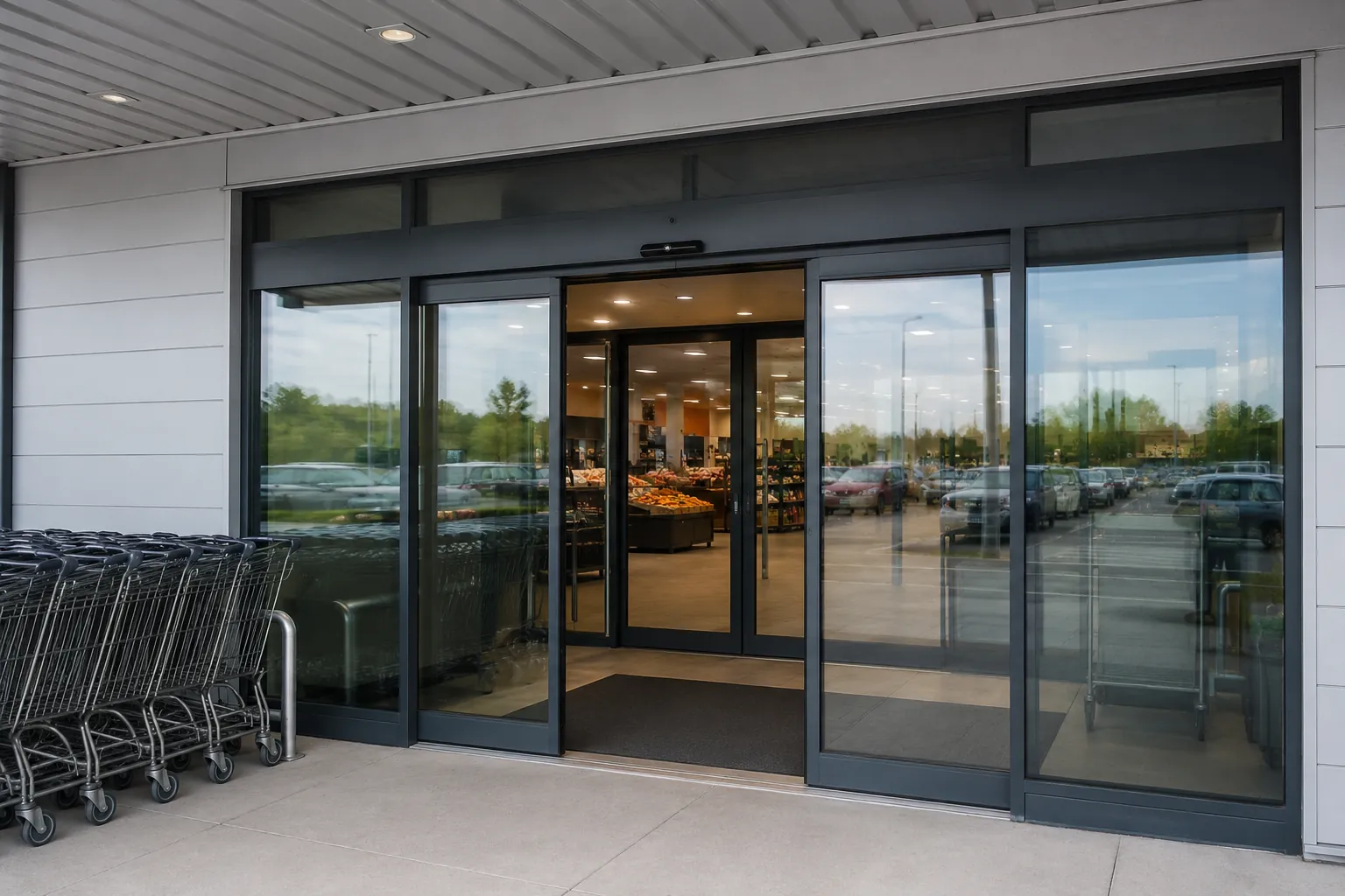 Porte coulissante — la plus répandue
