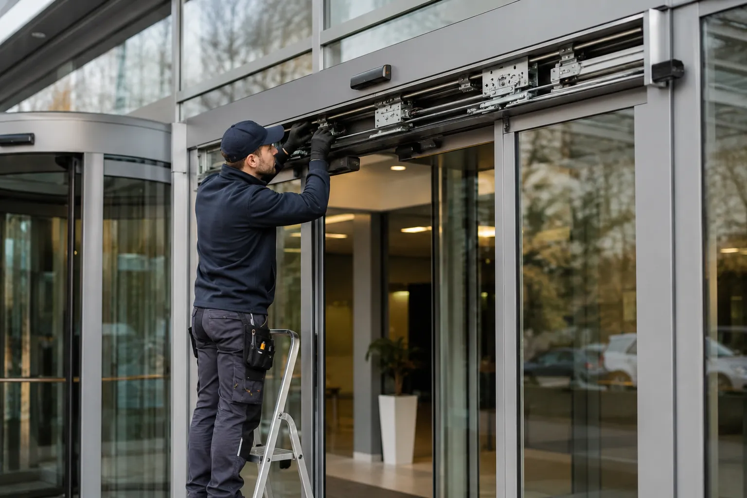 Réparation de porte automatique à Essonne
