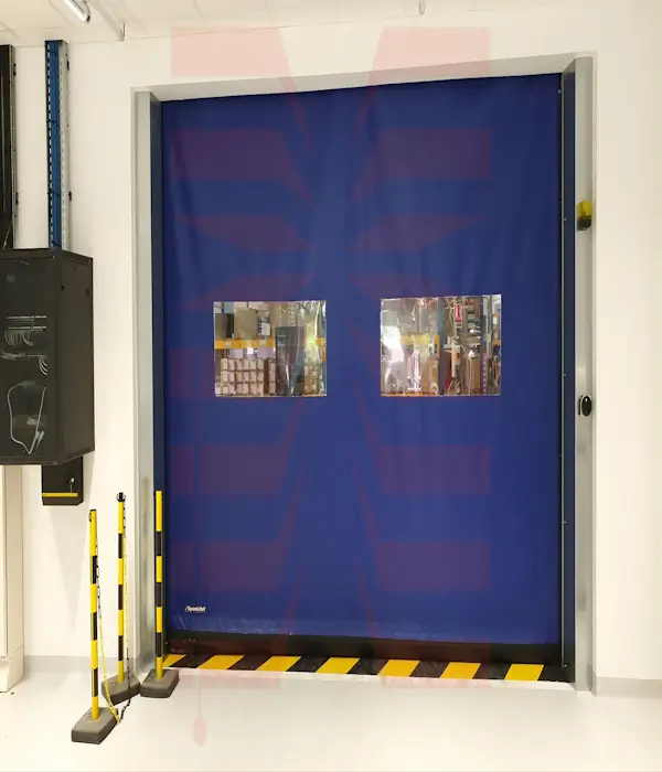Installation et Personnalisation de la Porte Souple Industriel