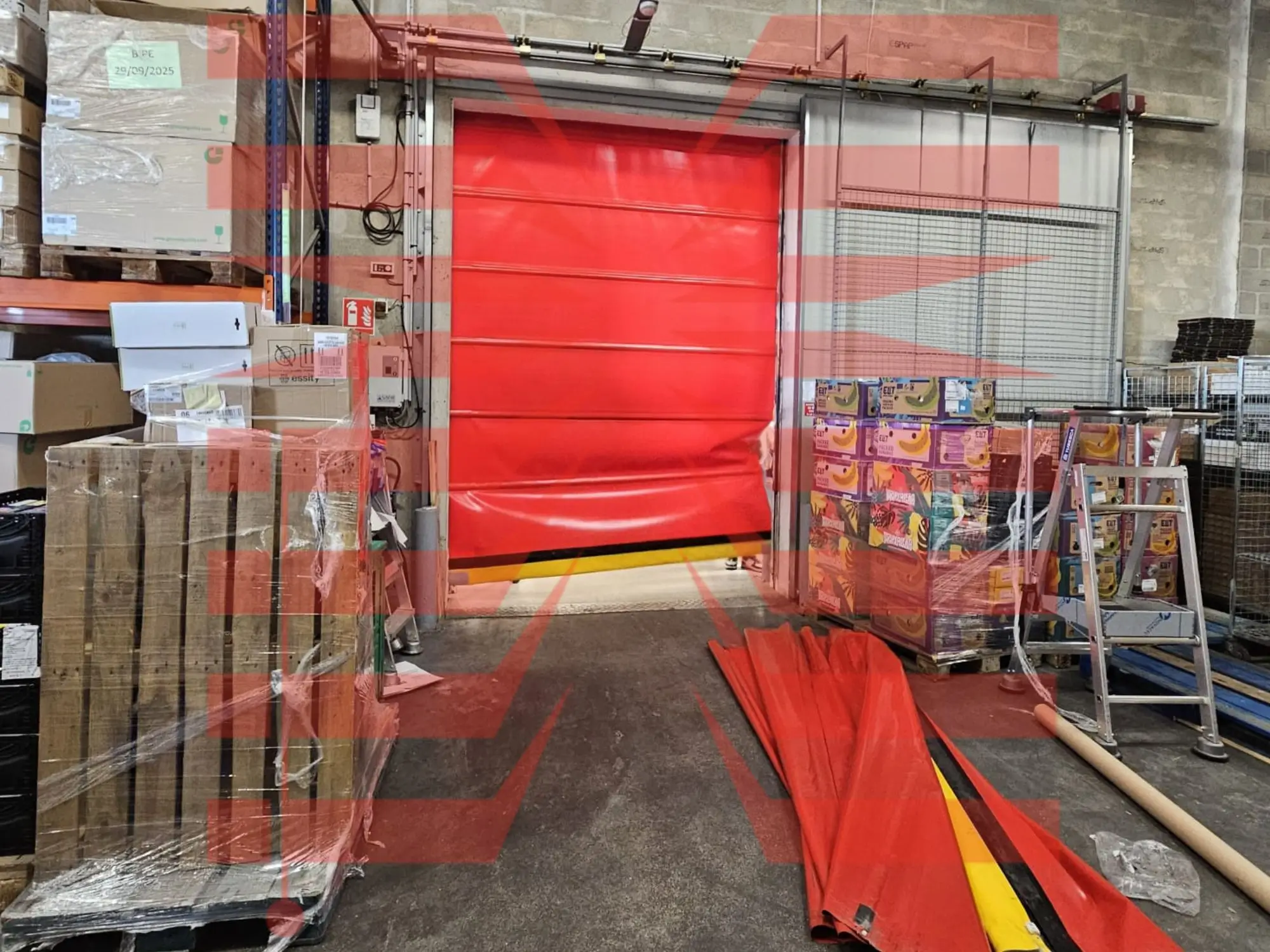 Panne Porte Souple Industriel