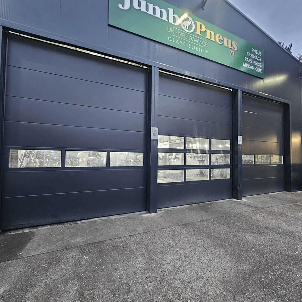 Installation Sur Mesure Porte Sectionnelle Industriel - xpert maintenance