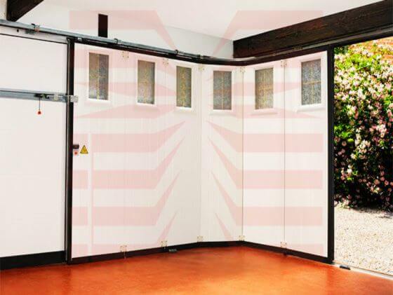 Installation sur mesure de porte de garage coulissante latérale-Xpert-Maintenance