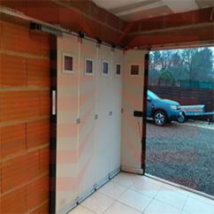 Maintenance et dépannage de porte de garage coulissante latérale - Xpert Maintenance