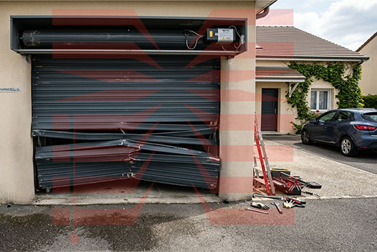 Panne de porte de garage enroulable - Xpert Maintenance