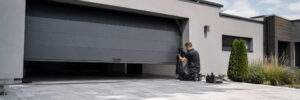 Porte de garage ne s’ouvre plus avec intervention professionnelle