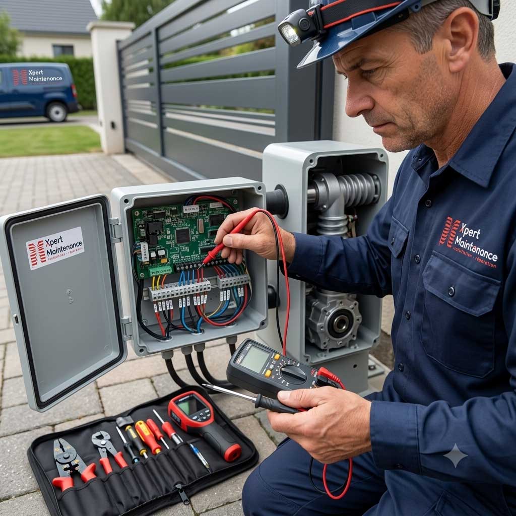 Diagnostic d'une panne de portail électrique à Saint-Maur-des-Fossés - Xpert Maintenance