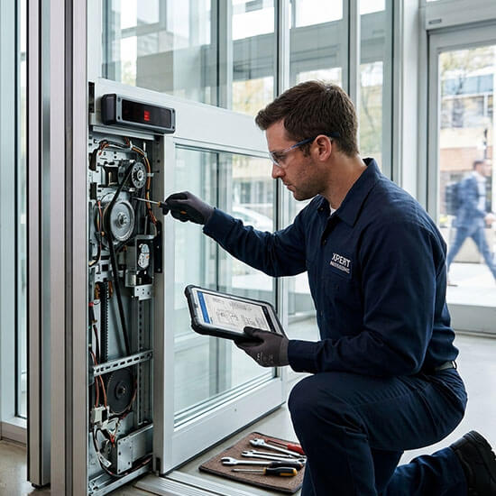 Maintenance et dépannage de porte automatique - Xpert Maintenance