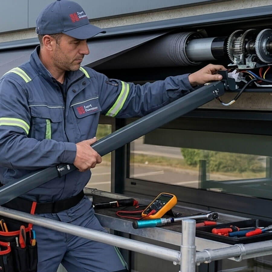 Maintenance et dépannage de store banne