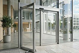 Porte automatique battante - Xpert Maintenance