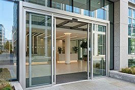 Porte automatique coulissante - Xpert Maintenance