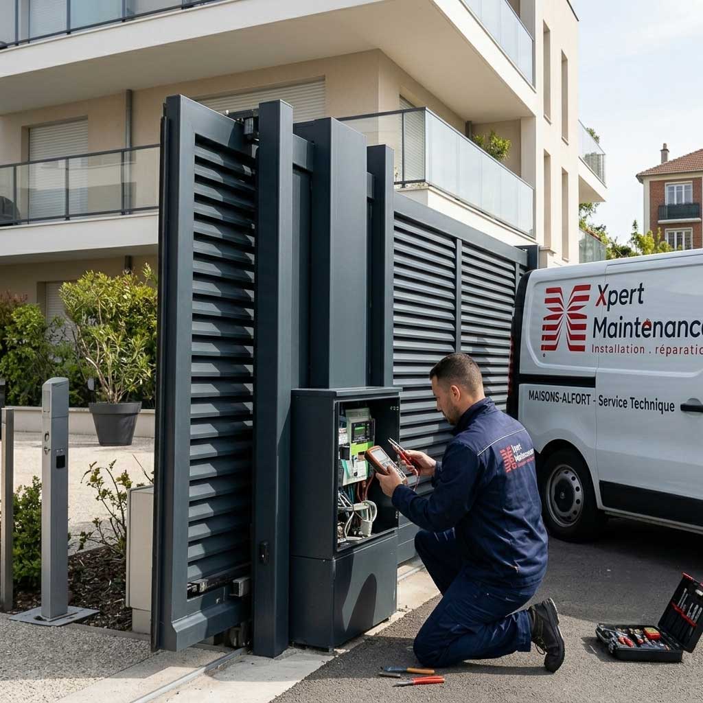 Réparation de portail électrique à Maisons-Alfort 94700 - Xpert Maintenance