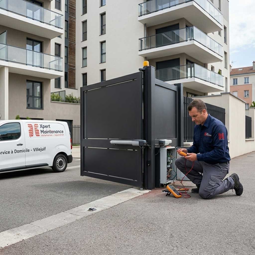 Réparation de portail électrique à Villejuif 94800 - Xpert Maintenance