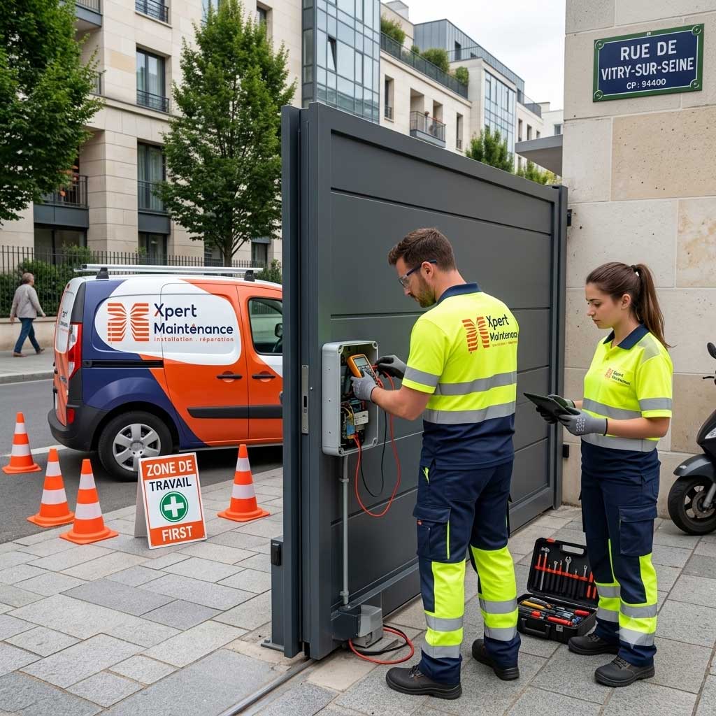 Réparation de portail électrique à Vitry-sur-Seine 94400 - Xpert Maintenance