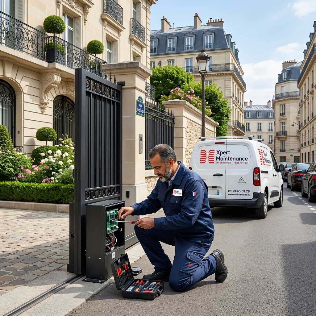 Réparation portail électrique Vincennes 94300 - Xpert Maintenance