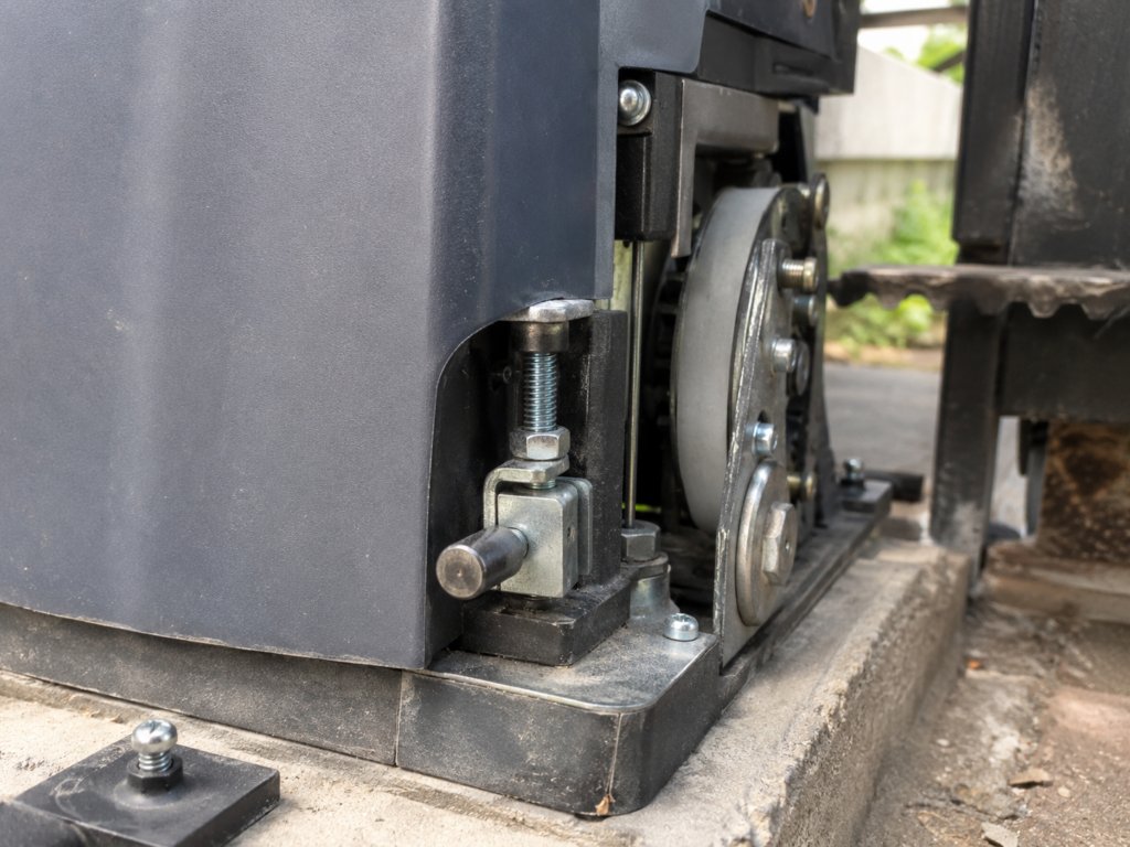 fin de course déréglé sur motorisation de portail coulissant