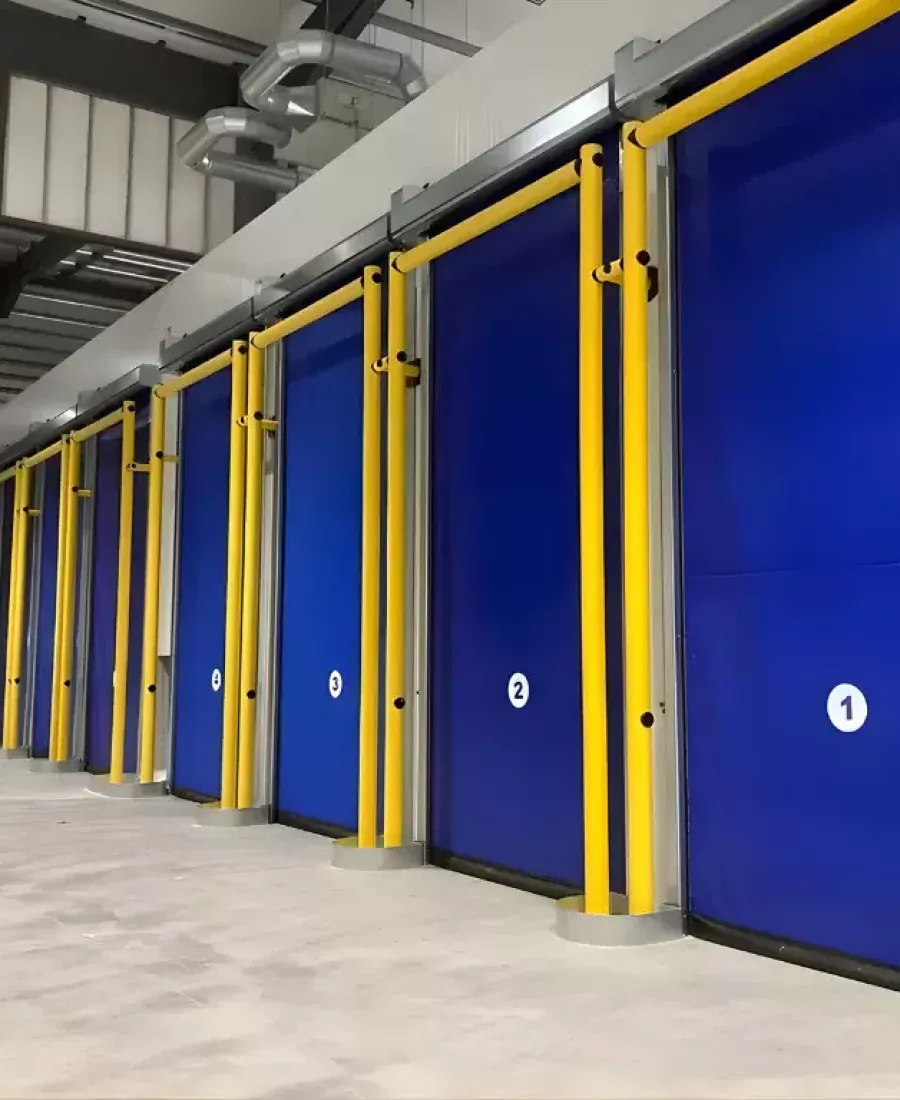 Porte Souple Industrielle Rapide | Installation & Maintenance